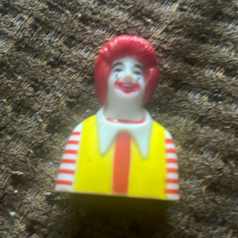 1983 Ronald McDonald pencil sharpener happy meal toy